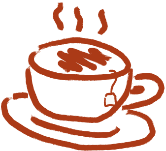 Hand-drawn mug